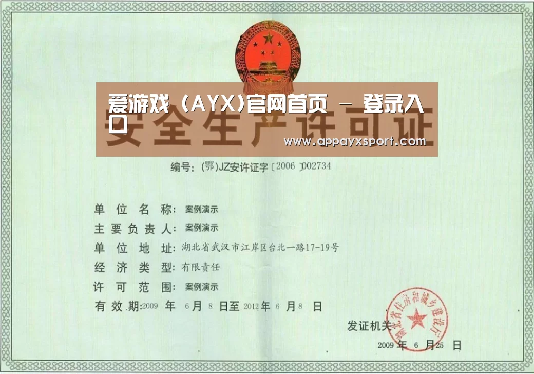 ayx体育荣誉证书三